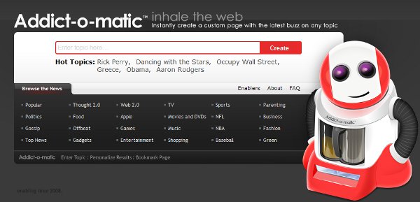 Addictomatic Web Buzz