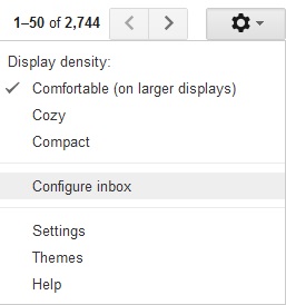 Configure GMail Inbox