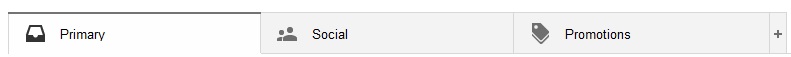 Gmail Inbox Tab