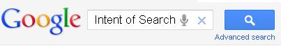 Intent of Search