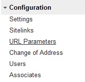 Location of URL Parameters