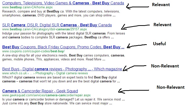 Best Buy Camera Query Example